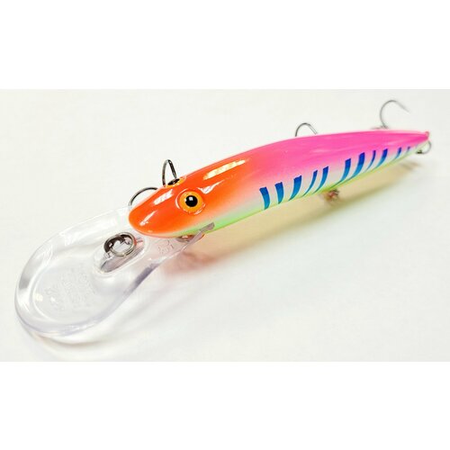 Воблер Grows Culture Sorcerer 125 мм, заглубление 8+ метров, 24 гр. (1 лопатка +8м и 1 запасная+8м) цвет 20