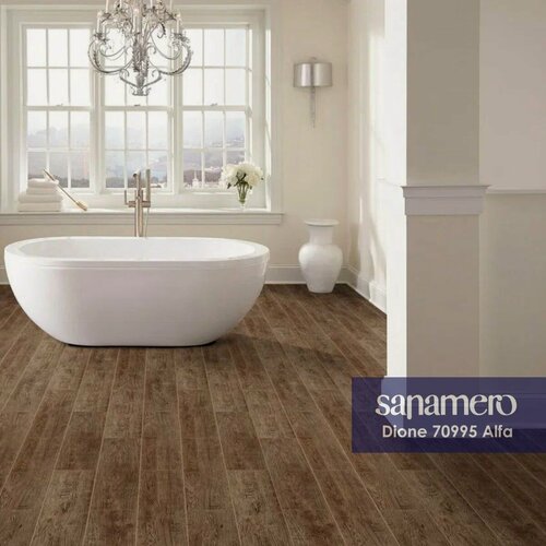 Изображение товара Кварцвинил SPC Sanamero Dione Alfa (1200х180) 10шт./уп, 2.16м2, 70995