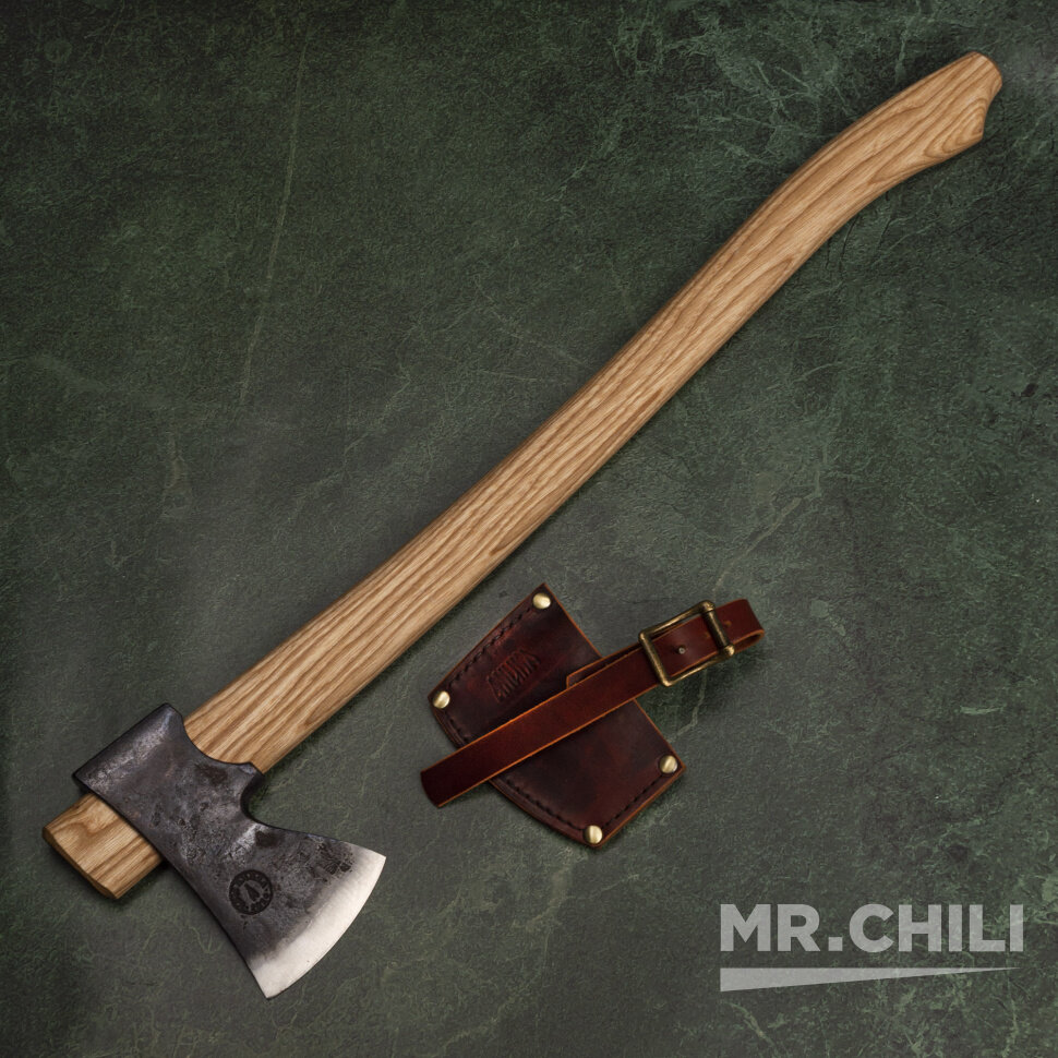 Топор Ушкуй под обратный всад ШХ15  Аника 