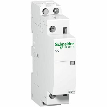 SE Contactors K Контактор модульный 1P (1НО) 16А цепь управления 220/240В 50Гц, GC1610M5