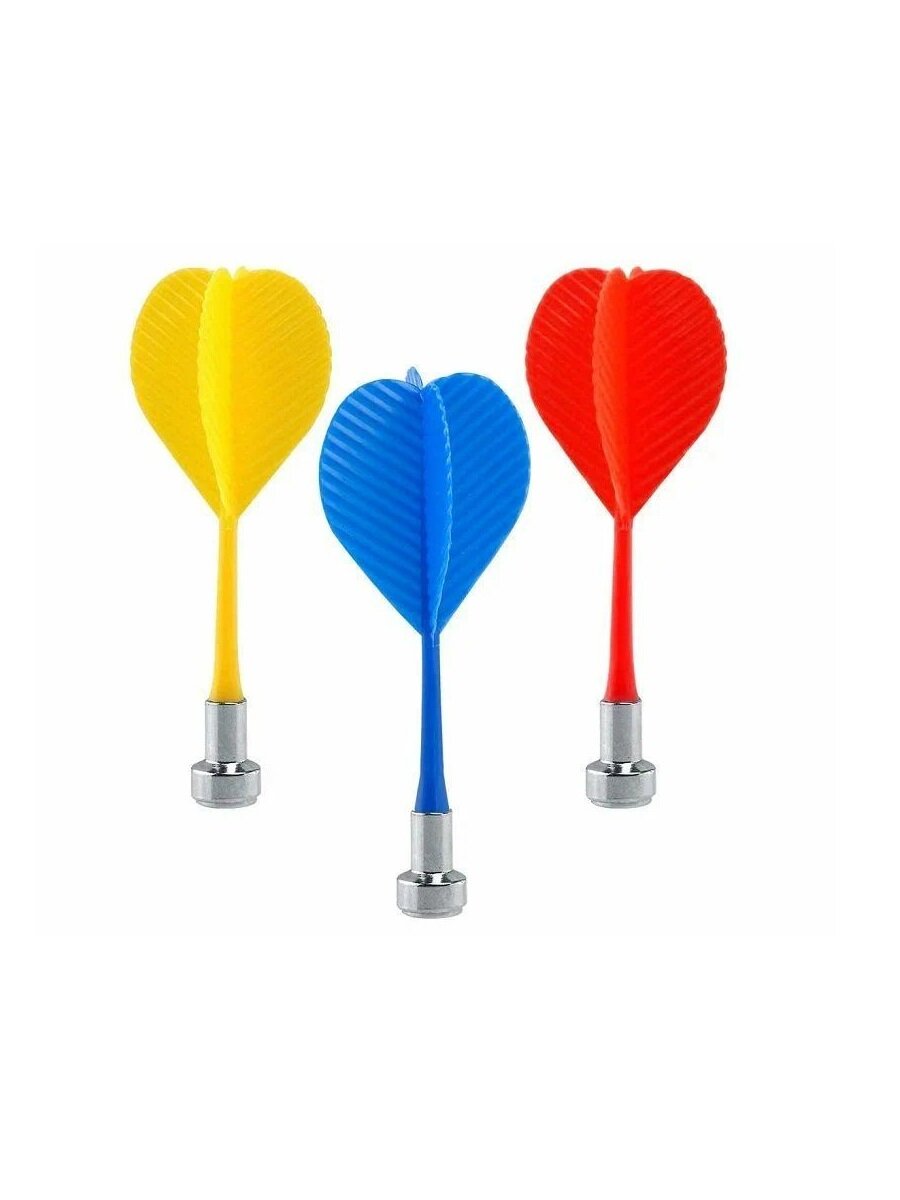 Дротики для дартс магнитные Mr. Fox, 3 шт, мультицвет