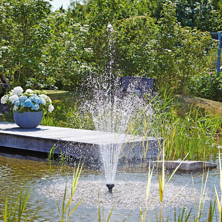 Фонтанная насадка многоструйная Pondtech T120, водная картина "Вулкан" — фото 1