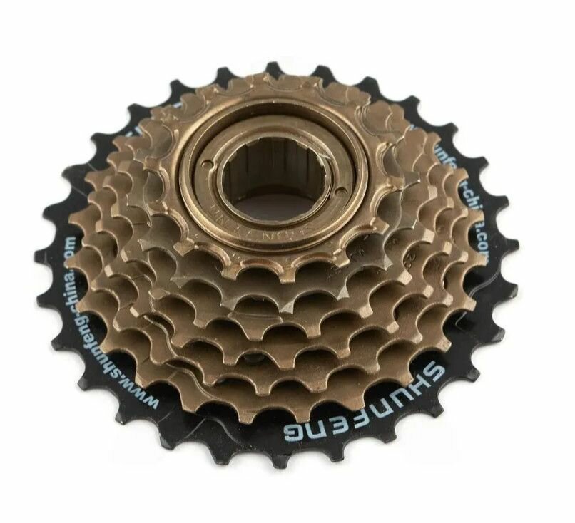 Звездочка-трещотка на велосипедное колесо 7 скоростей 12 см.