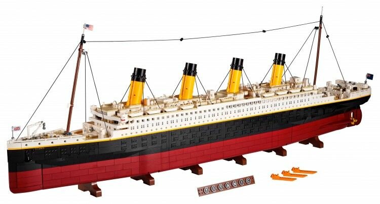 Конструктор Titanic Титаник, 9090 деталей, совместим с 10294 — фото 1