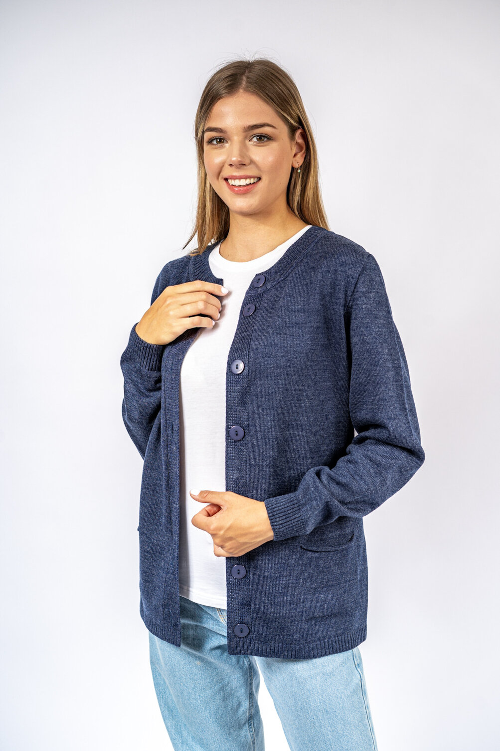 Кардиган Anri  размер 42 44  Джинс