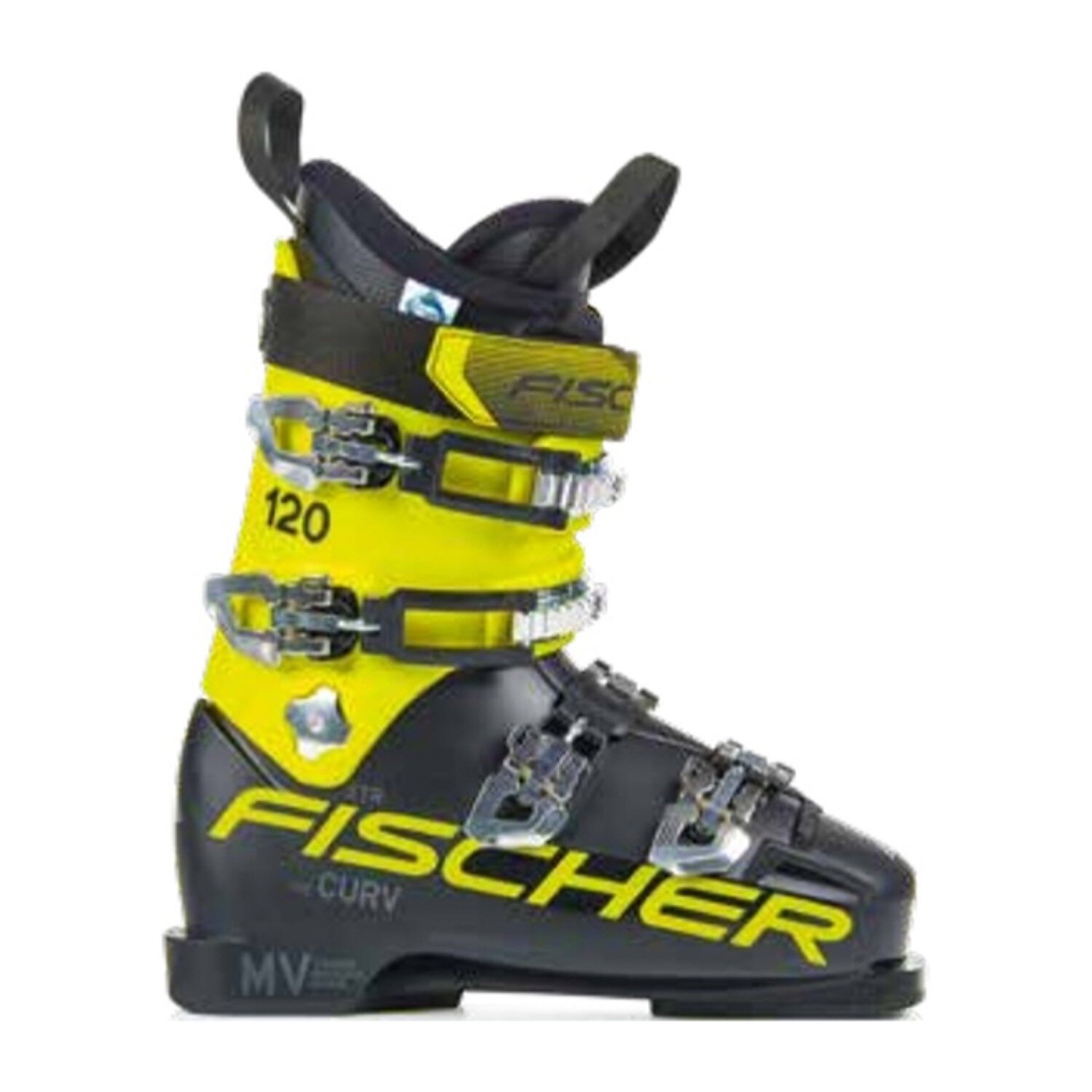 Горнолыжные ботинки Fischer The Curv 120 XTR Black/Yellow 22/23 , для мужчин , Черный