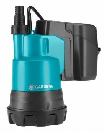 Аккумуляторный дренажный насос для чистой воды Gardena 2000/2 LI-18 1748-20