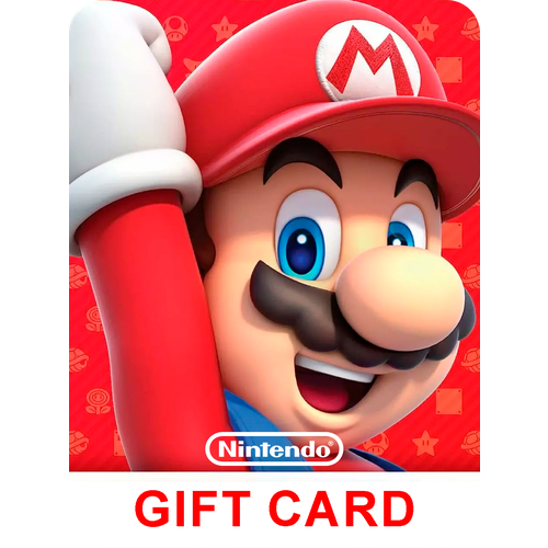 Игровая карта Nintendo eShop для Nintendo Switch пополнение счета 10 США 495₽