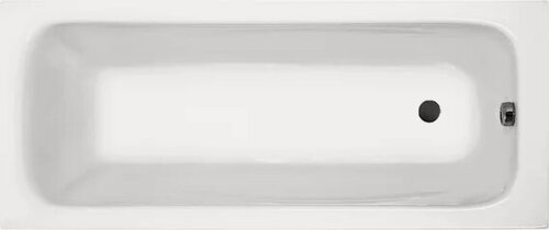 Изображение товара Акриловая ванна Roca Line 170x70, с каркасом, пристенная, белая, глянцевая, прямоугольная