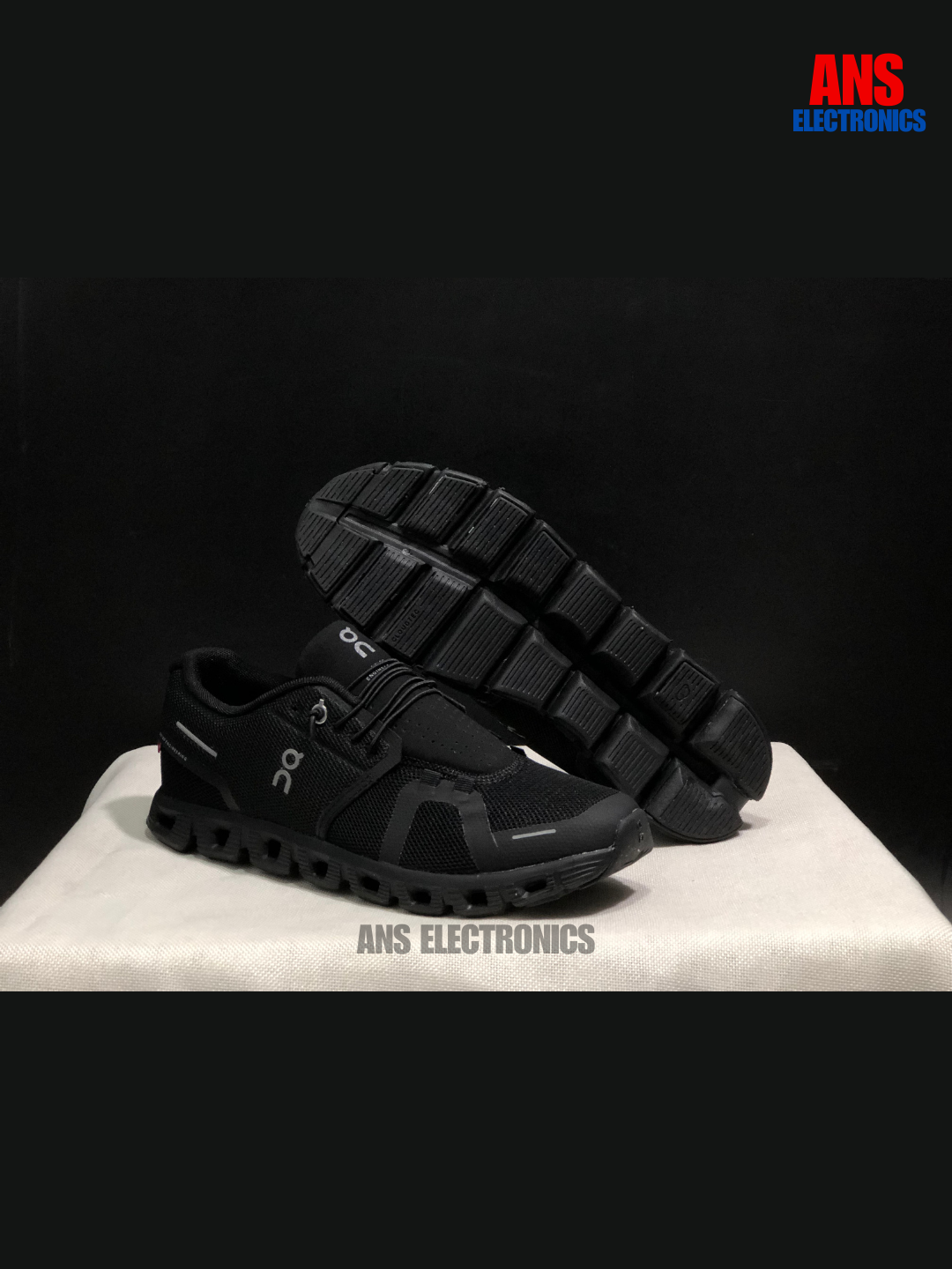 Кроссовки  On Cloud, полнота B (US)/ на среднюю стопу, размер 42, черный — фото 1