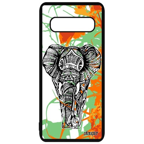 фото Чехол на мобильный samsung galaxy s10, "слон" азиатский utaupia