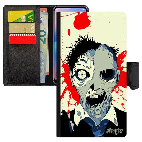 фото Чехол-книжка на мобильный xiaomi redmi note 6 pro, "зомби" фантом оживший utaupia