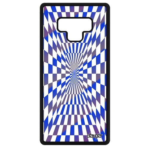 фото Чехол на samsung galaxy note 9, "иллюзия шахмат" двухцветный графический utaupia