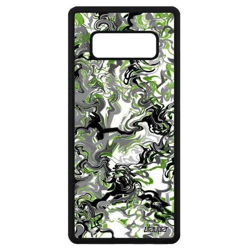 фото Чехол на мобильный samsung galaxy note 8, "мраморный фон" иллюзия волны utaupia