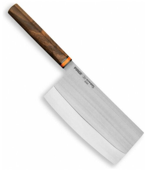 Китайский шеф нож топорик Pirge Titan East 20 см, цвет коричневый