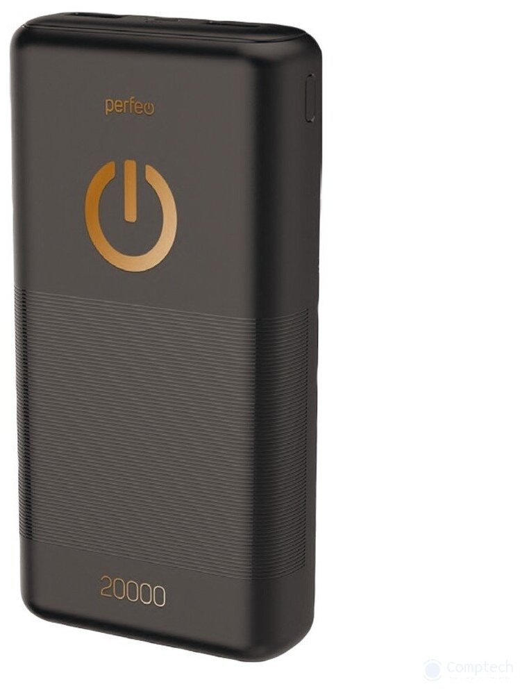 PERFEO Аккумулятор внешний Perfeo B4298 20000 mAh, черный