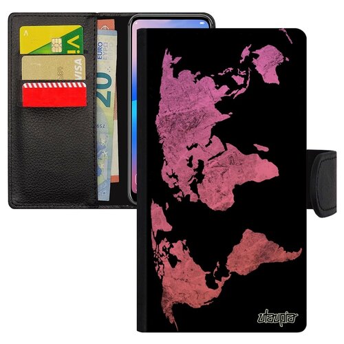 фото Чехол-книжка на телефон apple iphone 7, "карта мира" земля страна utaupia