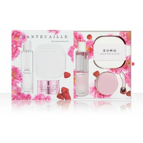 Chantecaille Набор для ухода за лицом Rose Cleansing Ritual Set