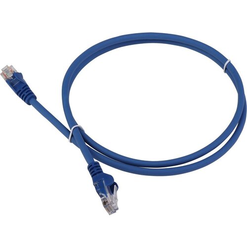 Патч-корд Lanmaster LAN-PC45/U5E-10-BL UTP RJ-45 вил.-вилка RJ-45 кат.5E 10м синий LSZH (уп:1шт)