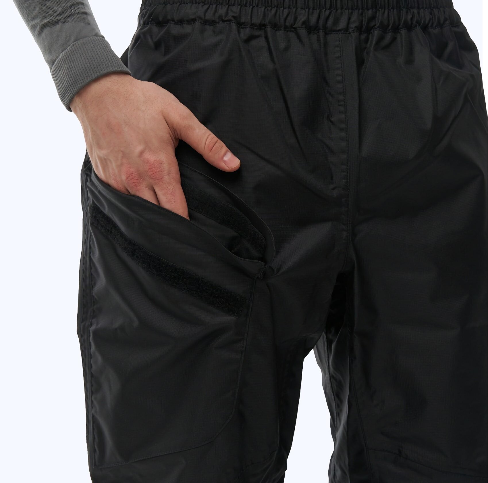 Мембранные брюки дождевик Dragonfly Evo - Черные - M