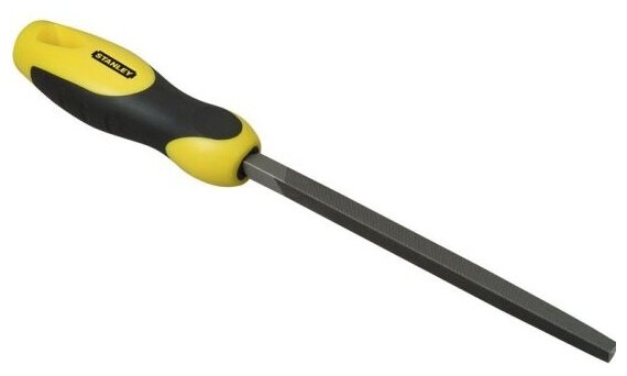 Напильник Stanley Hand Tools Stanley 0-22-462, слесарный трехгранный личная насечка 200 мм