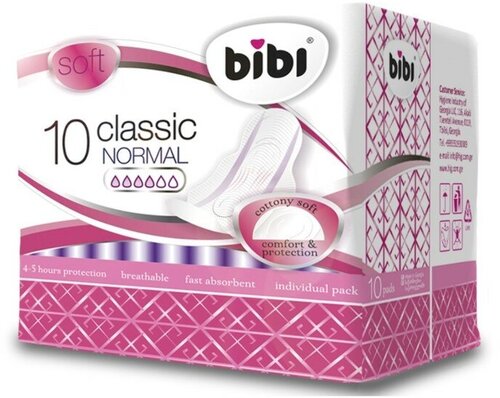 Прокладки «BiBi» Classic Normal soft, 10 шт.