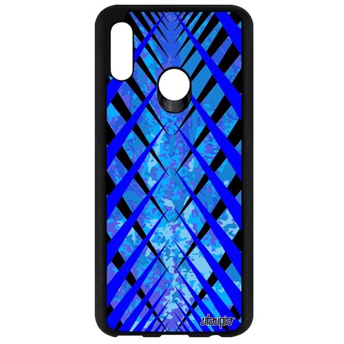 фото Чехол для телефона huawei p smart 2019, "дизайн сталактит" иллюзия ромб utaupia