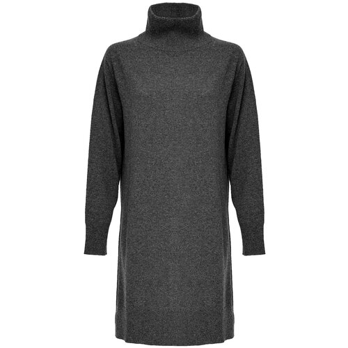 Платье Post-Scriptum, размер 48, серый свитер post scriptum кашемир длинный рукав свободный силуэт размер 44 розовый