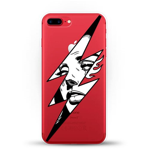 фото Силиконовый чехол молния на apple iphone 7 plus andy & paul