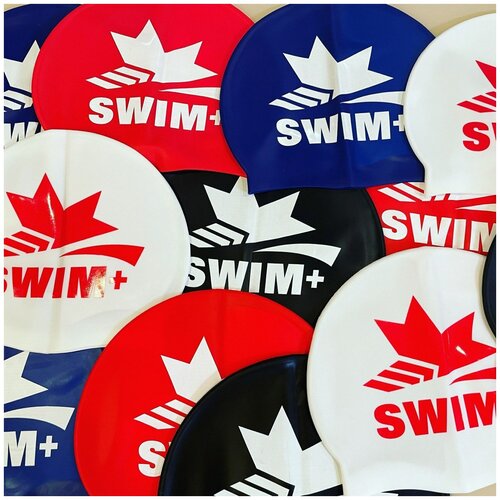 Плавательная шапочка SwimPlus c орнаментом