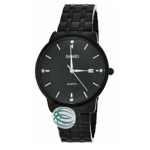 Skmei 1801SBK black stainless steel 247000₽