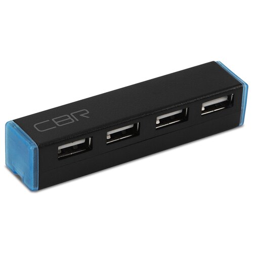 USB-концентратор CBR CH 135, разъемов: 4, черный usb концентратор cbr ch 157 разъемов 4 черный