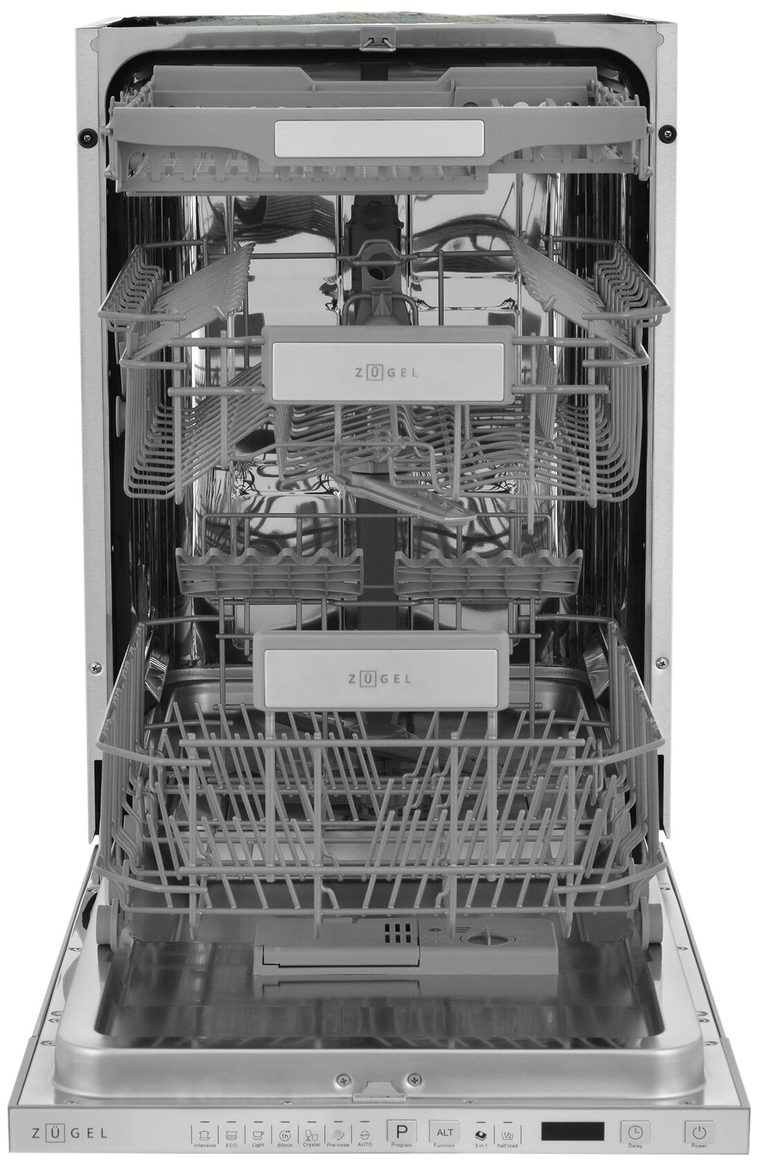 Встраиваемая посудомоечная машина ZUGEL ZDI453 - фотография № 2