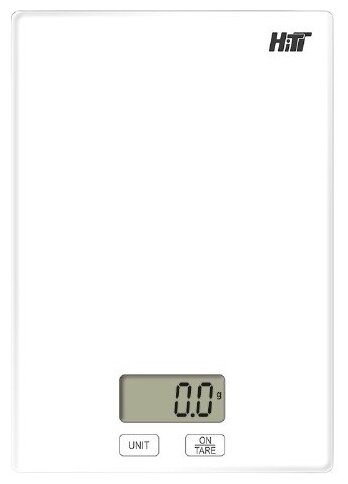 Весы кухонные электронные HITT HT-6129 белые - фотография № 1
