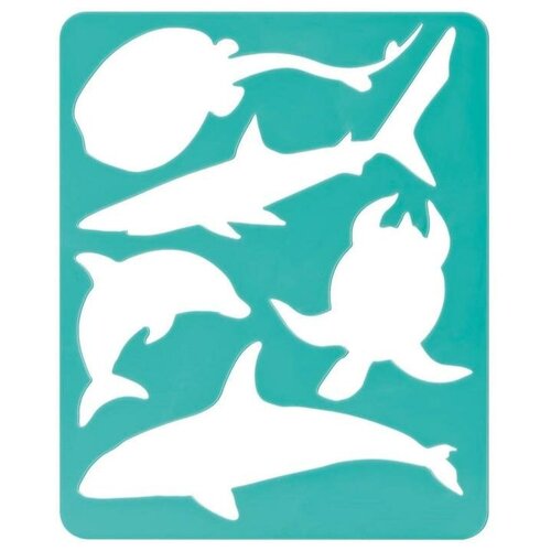 Трафарет для рисования Морские обитатели, европодвес морские животные европодвес