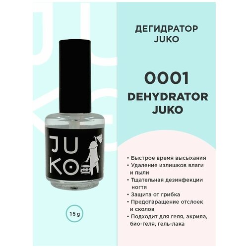 Купить Дегидратор обезжириватель для маникюра и педикюра ногтей 15м, JUKO