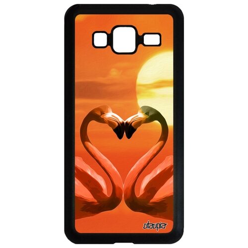 фото Чехол на смартфон samsung galaxy j3 2016, "фламинго" птицы самец utaupia