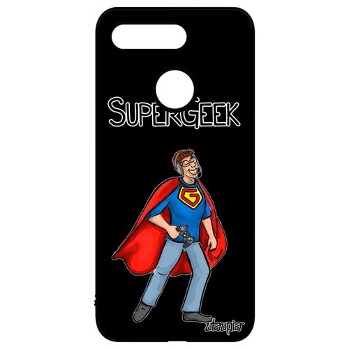 фото Чехол для мобильного honor v20 / view 20, "супергик" рисунок комикс utaupia
