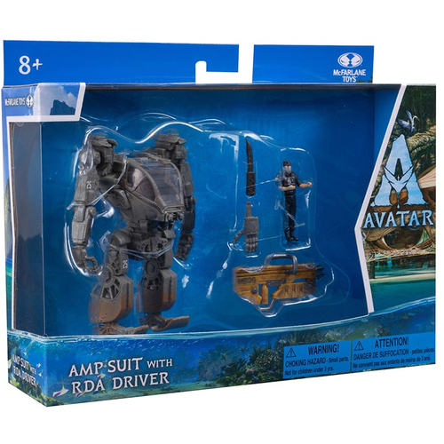 Набор фигурок Аватар 2 Путь воды Amp Suit w/RDA Driver 10см MF16383 фигурка avatar the way of water аватар путь воды amp suit with bush boss fd 11 megafig