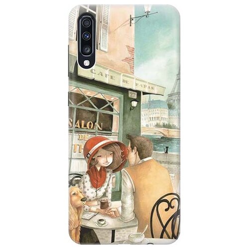 фото Чехол - накладка artcolor для samsung galaxy a70 / a70s с принтом "sweet paris" re:pa