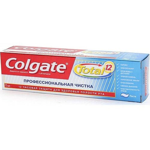Зубная паста Colgate Тотал Профессиональная чистка 75 мл