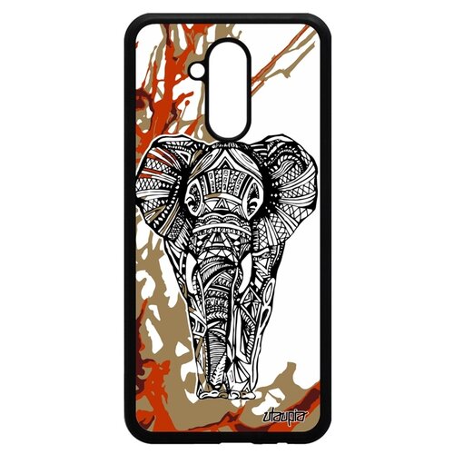 фото Чехол на телефон mate 20 lite, "слон" африканский мудрый utaupia