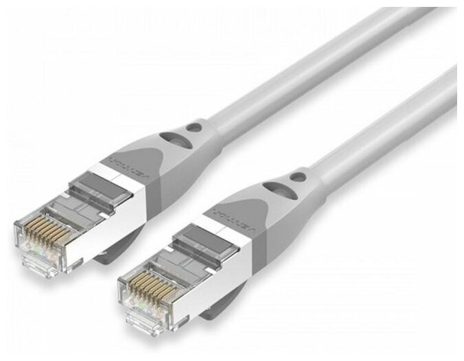 Сетевой кабель Vention SFTP cat.6A RJ45 2m Grey IBHHH