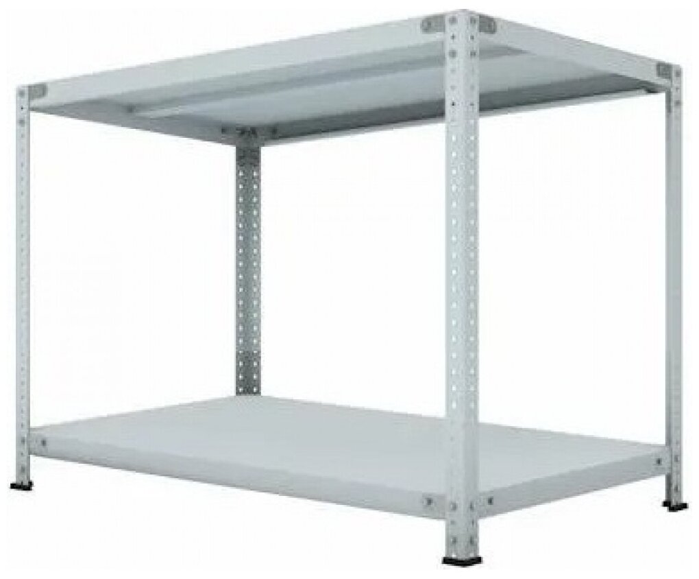 фото Стеллаж фурама СТФЛ 1000х700х500 мм, 2 полки, серый