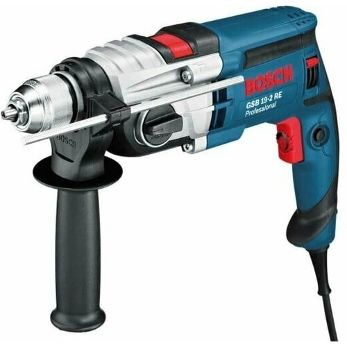 Дрель BOSCH GSB 19-2 RE ударная (850Вт,БЗП 1.5-13мм,0-1000/3000об/мин,51000уд/мин,реверс)2.6кг кейс