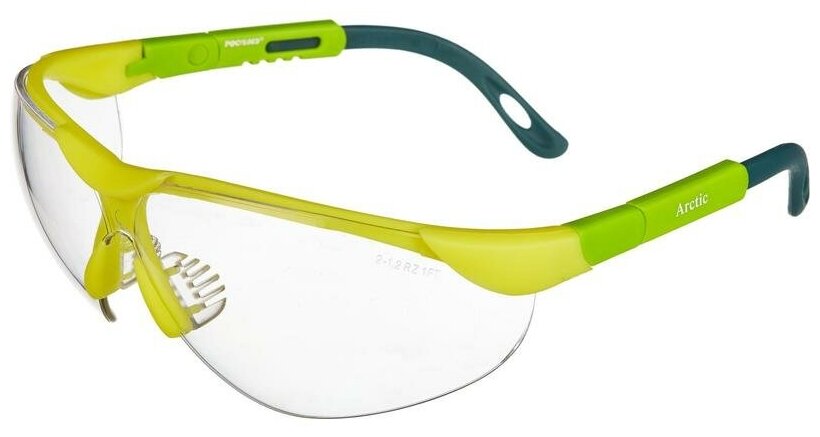 фото Очки защитные открытые РОСОМЗ О85 ARCTIС прозрачные (артикул произв 18530)