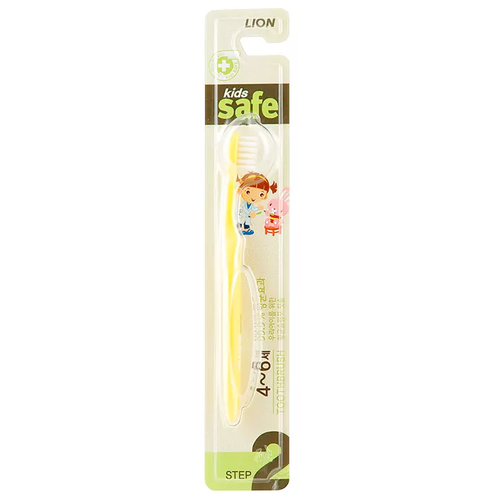 Щетка зубная детская Lion Kids Safe Toothbrush (шаг 2, 4-6 лет), 1 шт