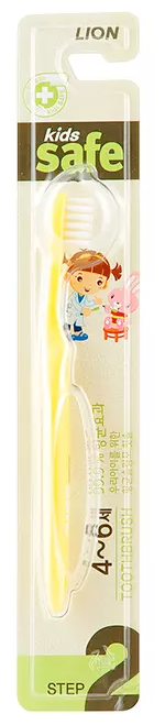 Детская зубная щетка Kids safe toothbrush (шаг 2, 4-6 лет) Lion