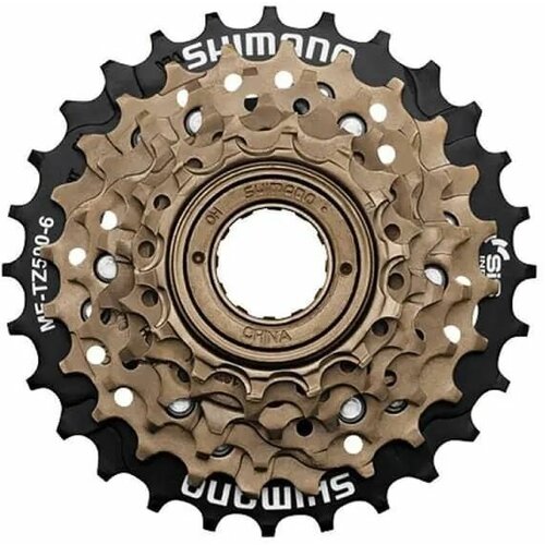 трещотка shimano tz500 6 скоростей 14 28t арт zsm22523 Трещотка Shimano Tourney MF-TZ500 на 6 скоростей 14-28Т