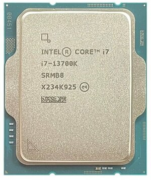 Процессор Intel Core i7 13700K 2500 Мгц Intel LGA 1700 OEM